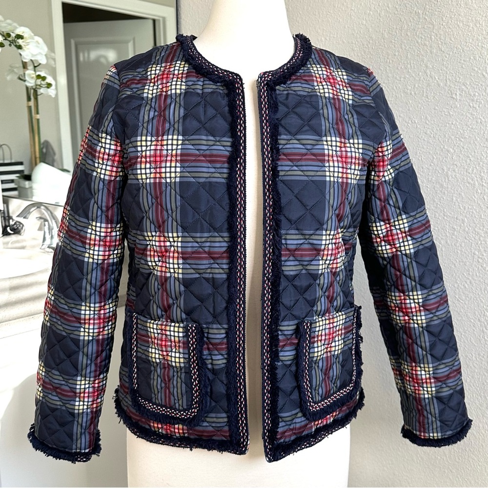 Crown & Ivy Plaid Jacket NWOT Never worn